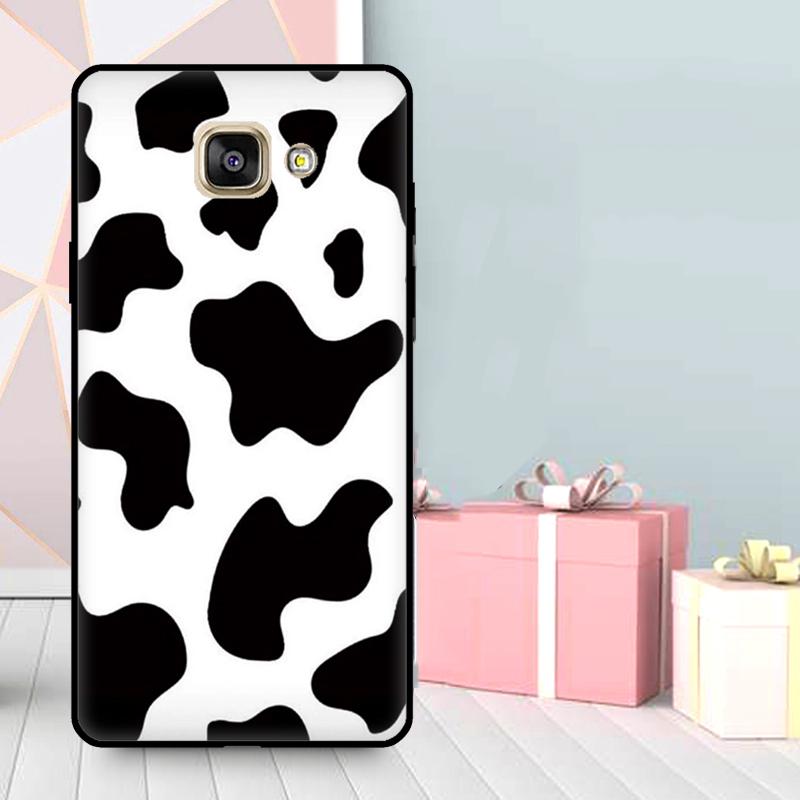 Leopard Print Pattern Cow Case For Samsung Galaxy J7 J5 J3 2017 J1 A3 A5 2016 A9 A7 A6 A8 J8 2018 J6 J4 Plus Cover