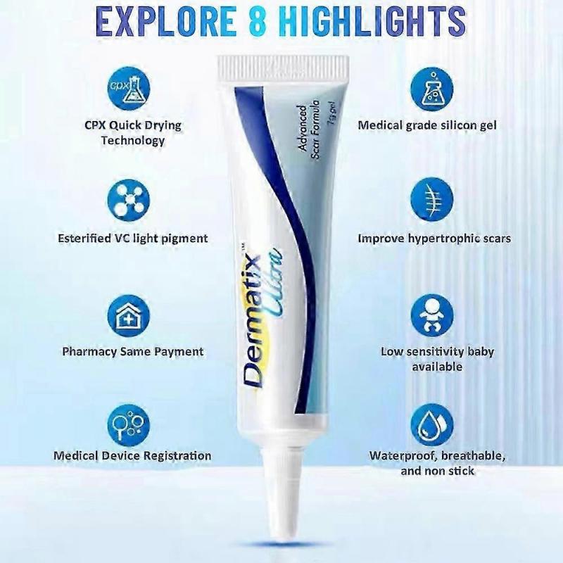 Dermatix Skin Regeneration Cream for Surgical Scars, Stretch Marks & Wound Healing, Improves Scar Appearance, 15g