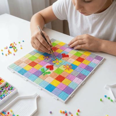 2.6mm Beads Perler Beads Boards Stars Moons Hama Beads Pegboards Fuse Beads Boards  Craft Supplies
