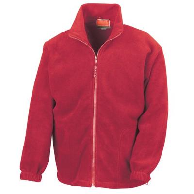 Jaqueta masculina com zíper completo Active Fleece Anti Pilling
