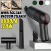 7.4V 8000Pa Wireless Charge Suction Powerful Portable Car Vacuum Cleaner 120W Portable Handhold Rechargeable Battery Home Duster