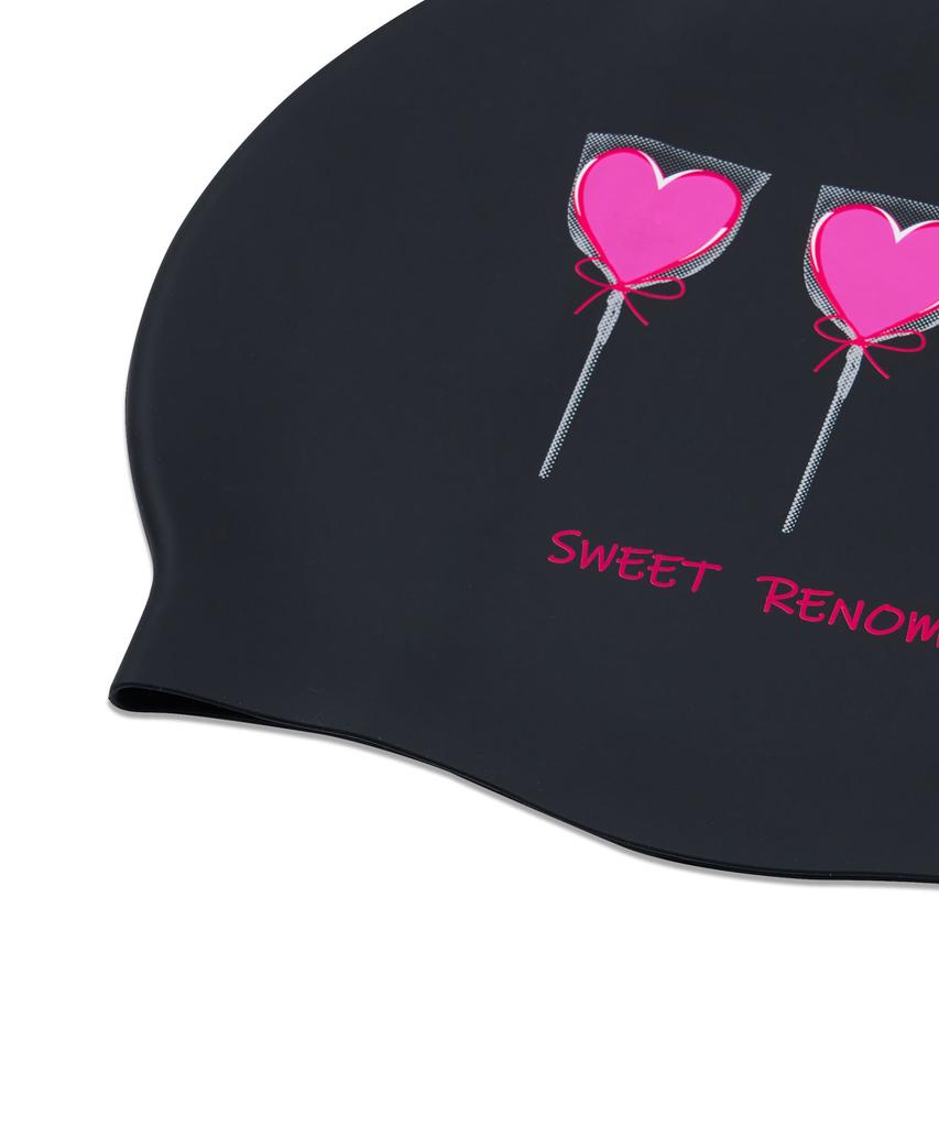 Lenomasuyeongbog Adult Toys Candy Pop Silicone Swim Cap Black Ro-Rc2E407-Bk