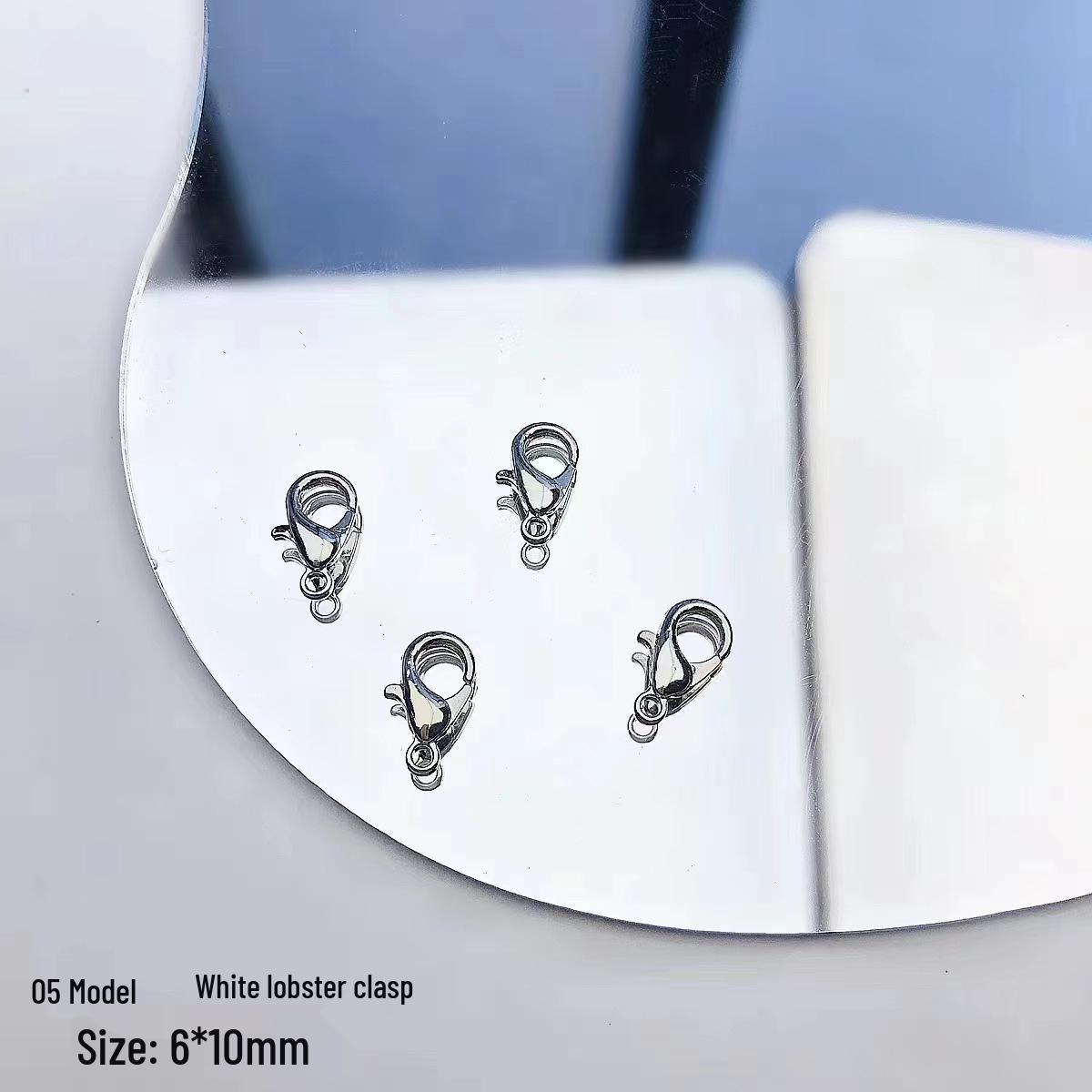 

Подовжувальний ланцюжок з 18-каратною позолотою та застібкою-лобстером, з намистиною на кінці, для самостійного виготовлення браслетів та намист