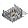 WWII Military Sentry Tower & Observation Base Building Blocks Set
