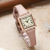 Creative Small Waist Belt Watch Student Small Square Disc Retro Watch Simple Quartz Ladies Watch