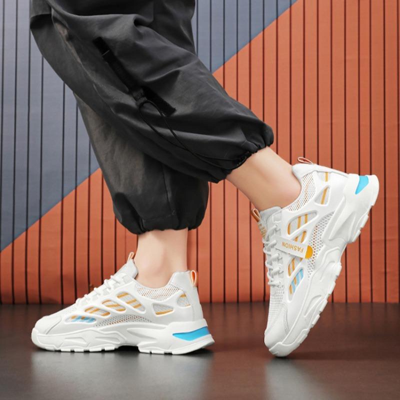 High Quality Fashion Men's Sneakers Summer Versatile Breathable Casual Shoes Tennis Shoe Designer Male Elasticity Running Shoes