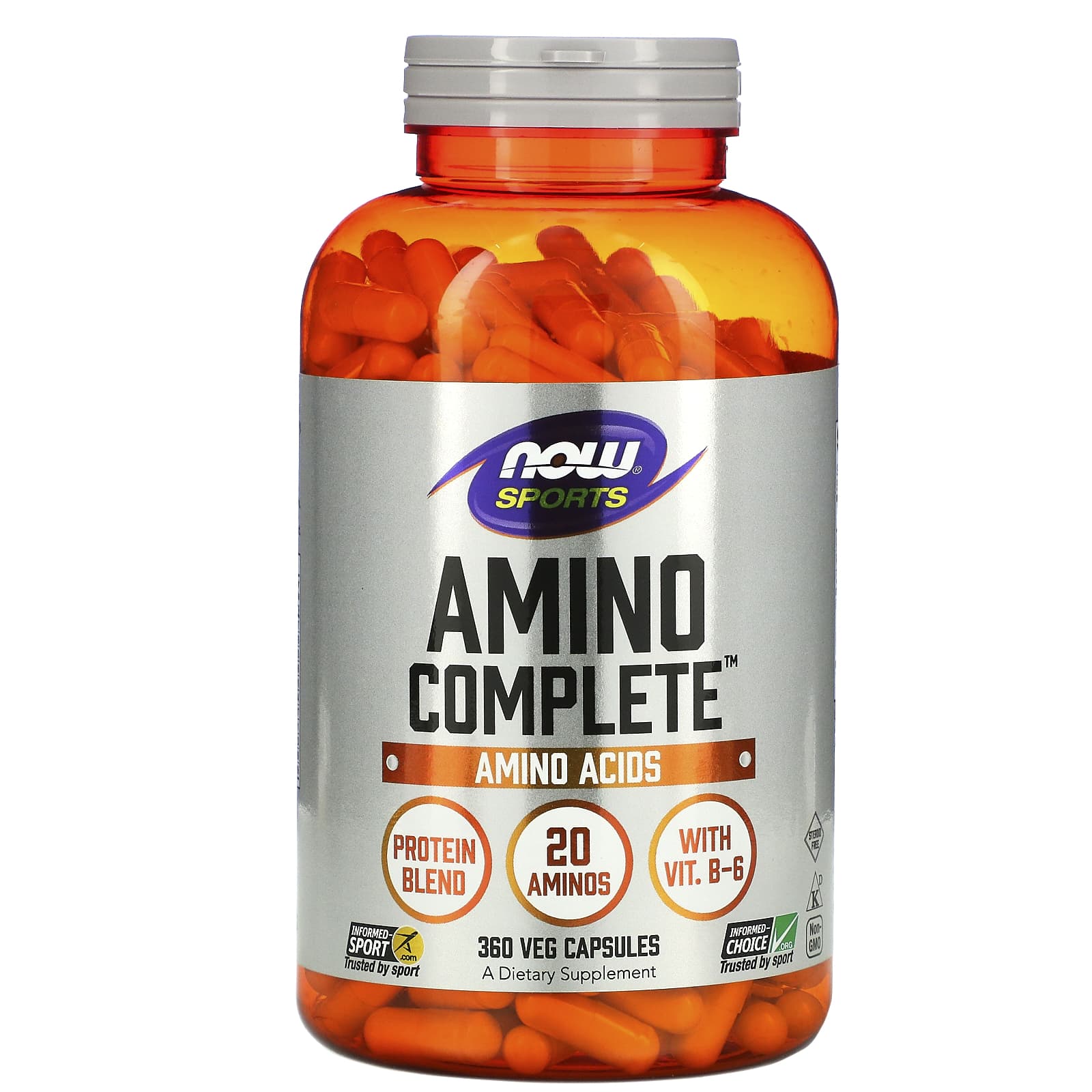 

Sports, Amino Complete, Veggie Capsules 360