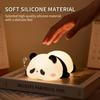 Cute Cartoon Panda LED Night Light Silicone Pat Sensor Light Bedroom Bedside Lamp