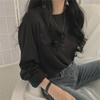 2025 Autumn Women's Solid Color Loose Long-Sleeved T-Shirt - Korean Style, Versatile, Carefully Selected Women's Tops