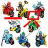 Motorcycle Series Assembled Building Block Children's Toy Bag 31050
