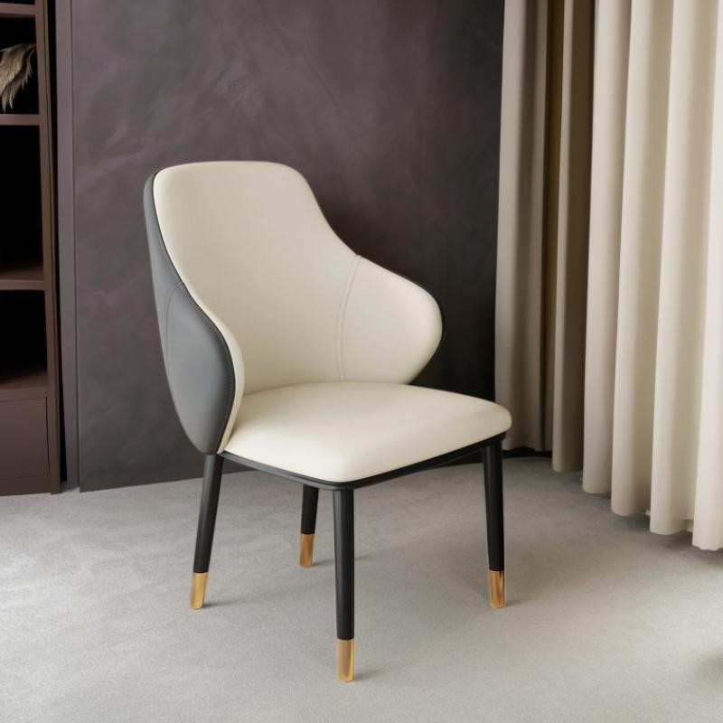 Luxury Dining Chair Home Simple Modern Leisure Makeup Chair Thickened Lounge Chair Hotel Soft Bedroom Chair Home Furniture