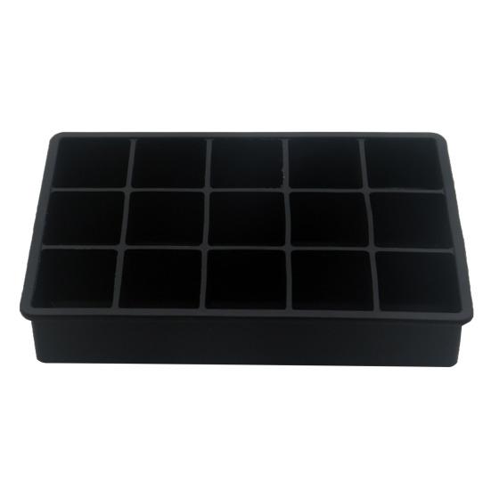 Silicone Ice Cube Tray with Lid 15&24 Cavity Flexible Mold for Ice Cubes Chocolate Jelly Microwave Oven Freezer Safe Baking