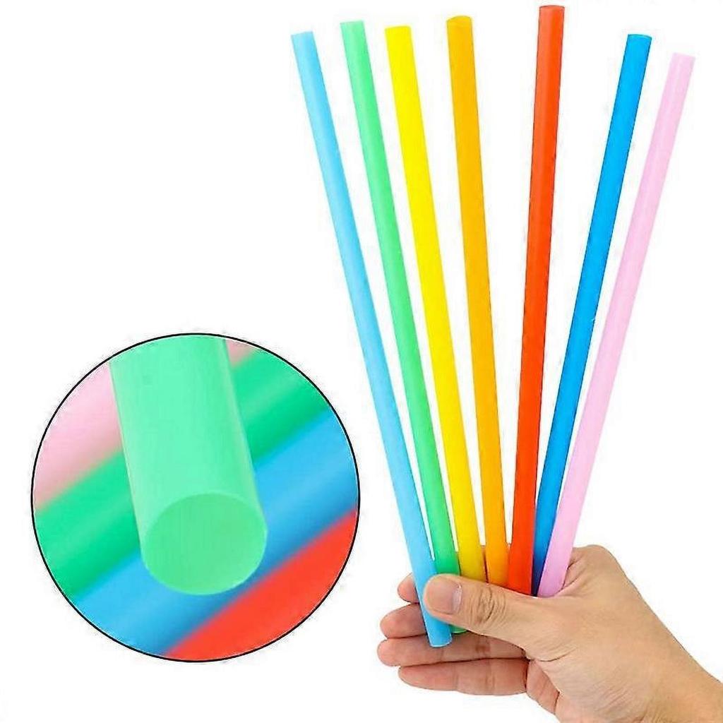 10.3-inch Multi-colored Extended and Widened Thick Straw (for Smoothies) Colored 300PCS