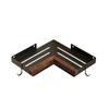 Black walnut bathroom storage rack storage rack perforated washbasin wall mounted tripod bathroom accessories corner shelf