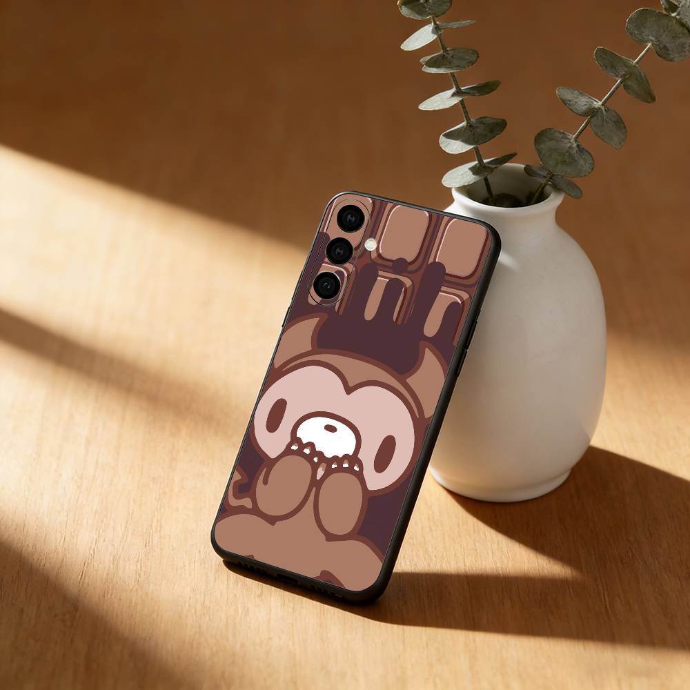 G-Gloomy Cute Bear Wallpaper Phone Case For Samsung Galaxy A20,21s,22,31,32,52,53,72,73,80,91 Soft Black Shell