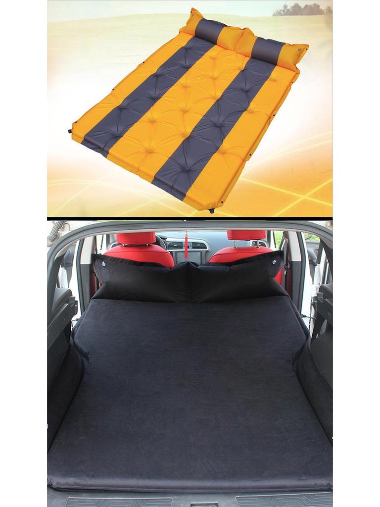 Automated Inflatable Car Mattress for SUV Trunks and Rear Seats