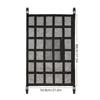Upgrade Car Ceiling Cargo Net Pocket Strengthen Load Bearing and Droop Less Double Layer Mesh Car Roof Storage
