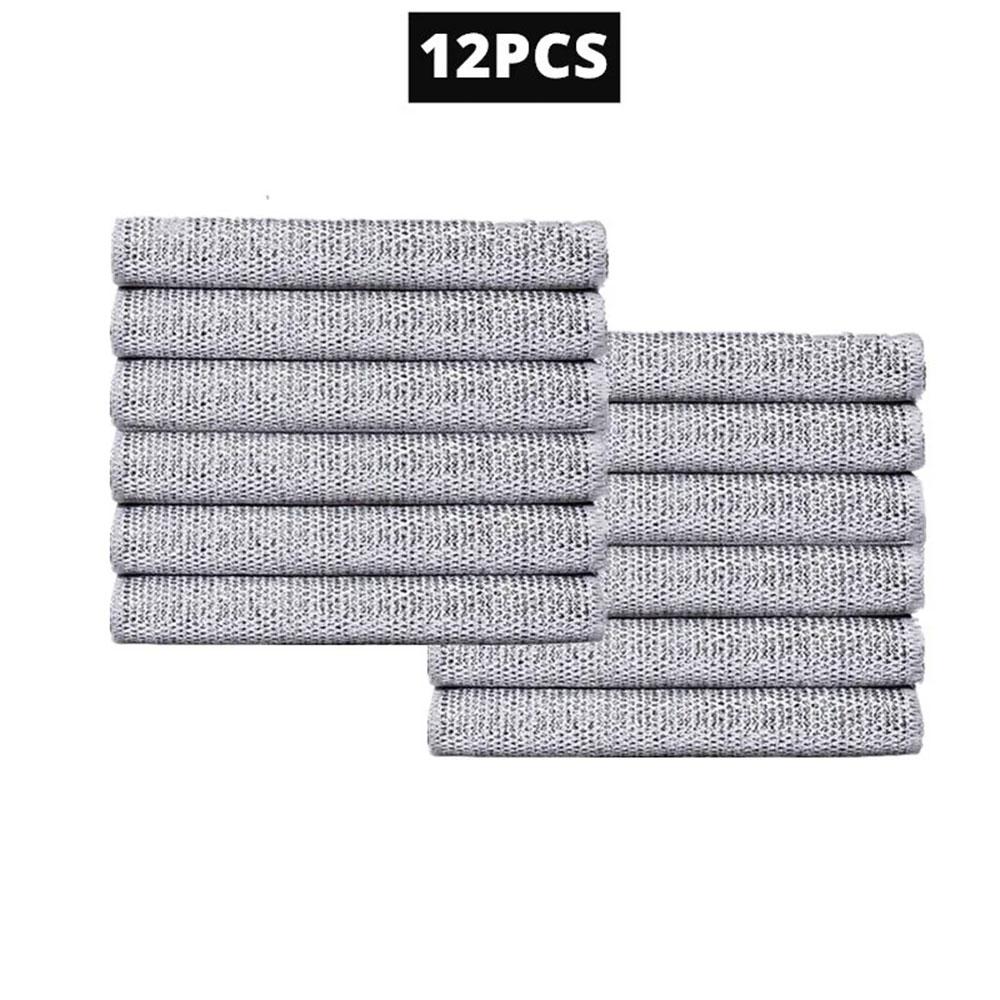 20/1pcs Magic Cleaning Cloth Thickened Double -sided Metal Steel Wire Rags Kitchen Dish Pot Washdishing Cloths Towel Clean Tools