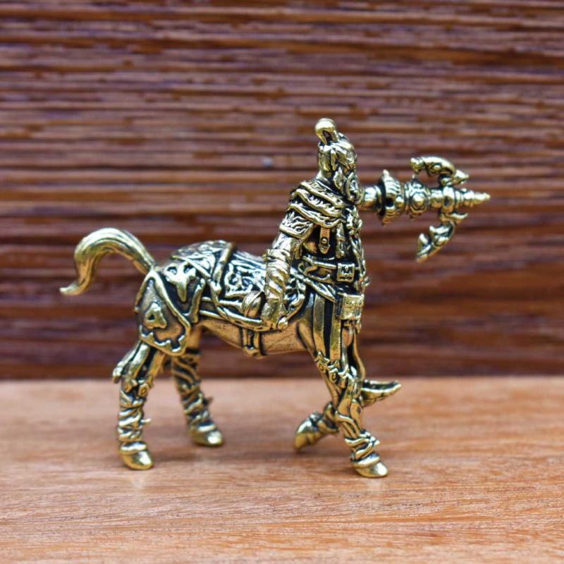 Brass Material - Centaur Horse Tail Ornament Craftwork Sagittarius Cross-border Office Decoration