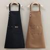 New Fashion Kitchen Aprons for Woman Men Chef Work Apron for Grill Restaurant Bar Shop Cafes Beauty Nails Studios Uniform
