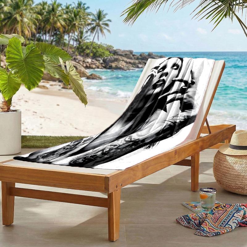 Martinimanson Fashion Beach Towel: Ideal for Summer Adventures Soft, absorbent and quick drying suitable for swimming and bathing