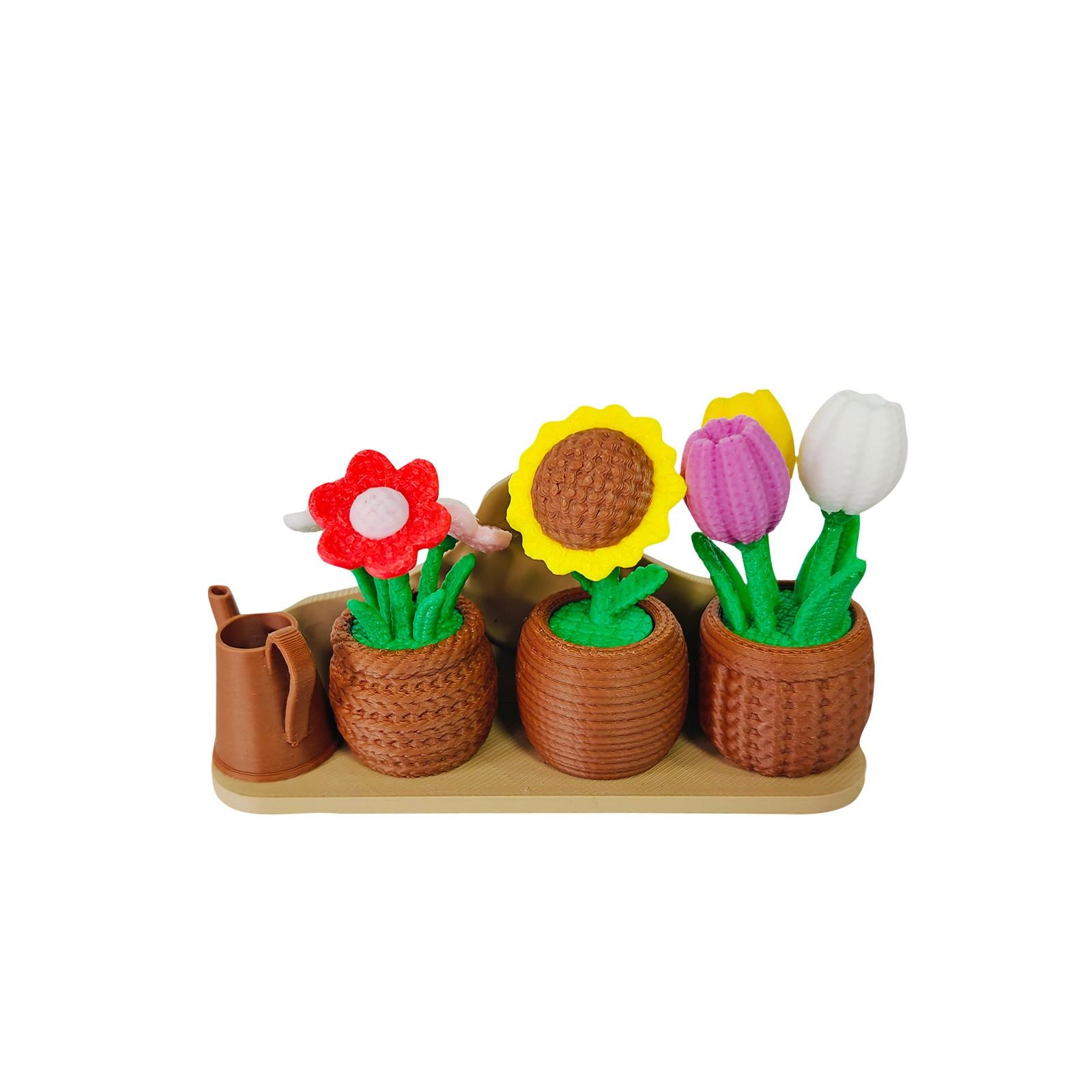 

4 штуки магнитов-ваз подходят для холодильников, настольных украшений, домашних фасадов и любых других плоских или магнитных мест. (3D) One Size