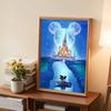 Full Round Diamond Painting Mickey Castle Art Rhinestone Picture Mosaic DIY 5D Cross Stitch Embroidery Home Decoration