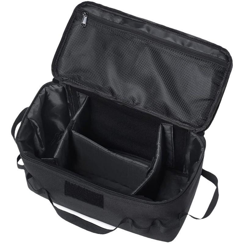 Outdoor Tactical Camping Collapsible Storage Bag Heavy Duty Outdoor Picnic Tools Organizer Waterproof Gas Stove Bag 1pc camping bag чёрный