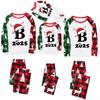 Parent-child Outfit-Christmas Print Parent-child Home Wear Set