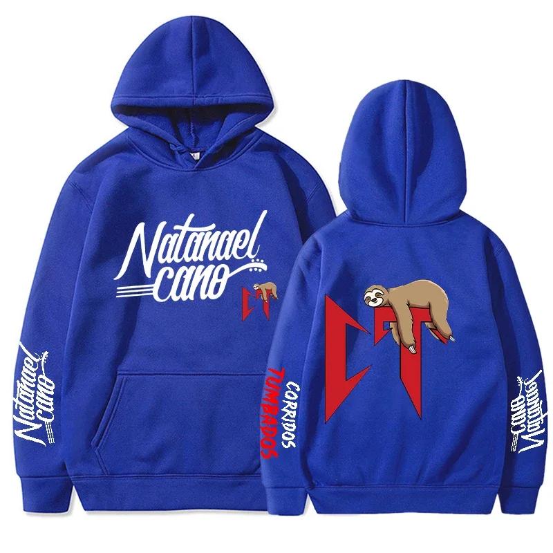 Natanael Cano Hoodies Herren Mode Corridos Tumbados Langarm Sweatshirts Damen Cool Lässig Harajuku Kapuzenpullover Sudaderas