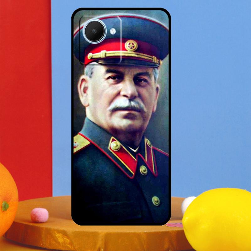 USSR Joseph Stalin For Realme GT7 Pro GT6 10 11 12 13 14 15 Pro Plus C55 C67 C63 C61 C53 C35 C65 C75 C71 Case