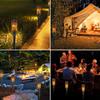 Solar Fackelleuchten Außen Wasserdicht LED Solar Flackernde Tanzende Lichter Garten Landschaftsbeleuchtung Dekor Halloween Terrasse