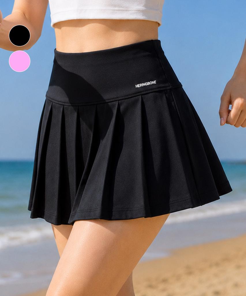 Helingbon Women'S Swimwear 2-In-1 Rash Guard Skirt Leggings Shorts (2 Colors) / Ag316W