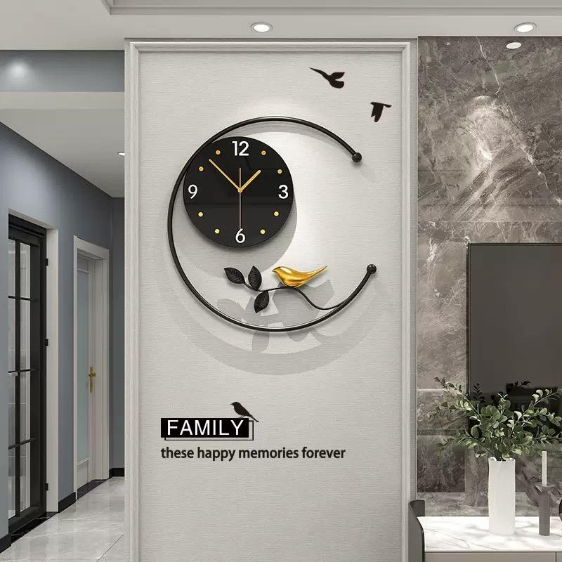 Wall Clock Simple Clock Home Creative High Sense Fashion Decoration Wall Hanging New Chinese Silent Restaurant Clock
