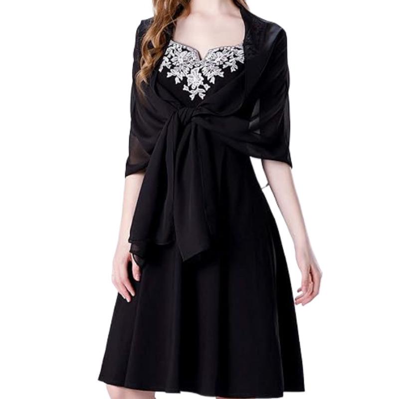 Women's Chiffon Evening Shawl and Wrap for Weddings and Bridesmaids