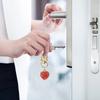 1PC Alloy Rust-Resistant Enamel Secure-Holding Gift Bag-Charm Heart Daily-Use- Charm Lightweight Keychain Durable