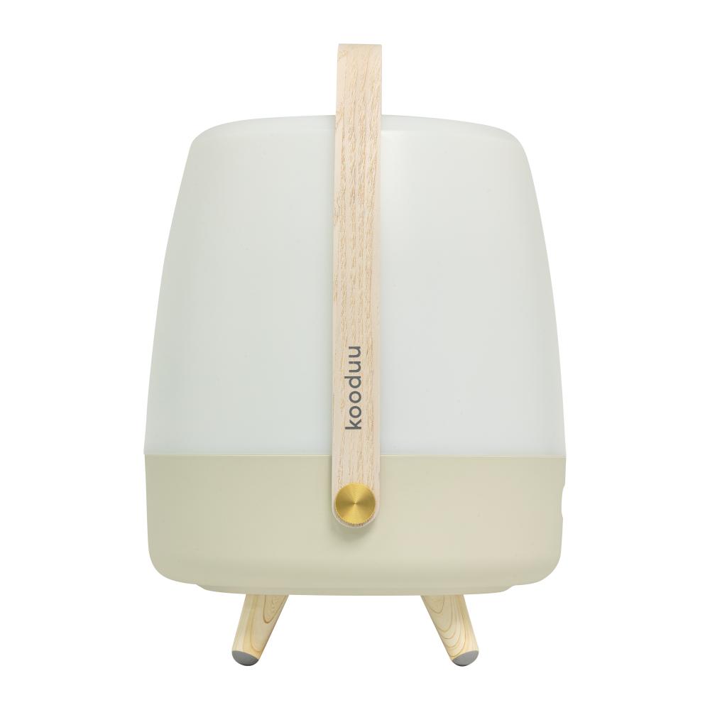 Kooduu - Lite-up Play 2.0 LED Lamp with Built-in Bluetooth Speaker (sound by JBL), Sand, Kooduu