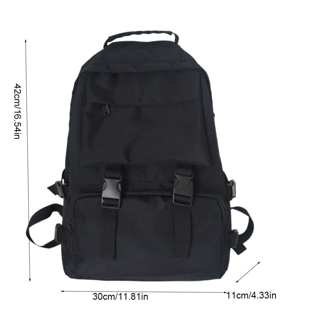 Large Capacity Students Backpack Harajuku Shoulders Bag Fashion Canvas School Bag Gifts