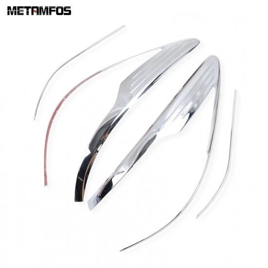 Rear Light Lamp Eyelid Eyebrow For Mazda 6 M6 Atenza Sedan 2013 2014 2015 2016 Chrome Taillight Cover Trim Exterior Accessories