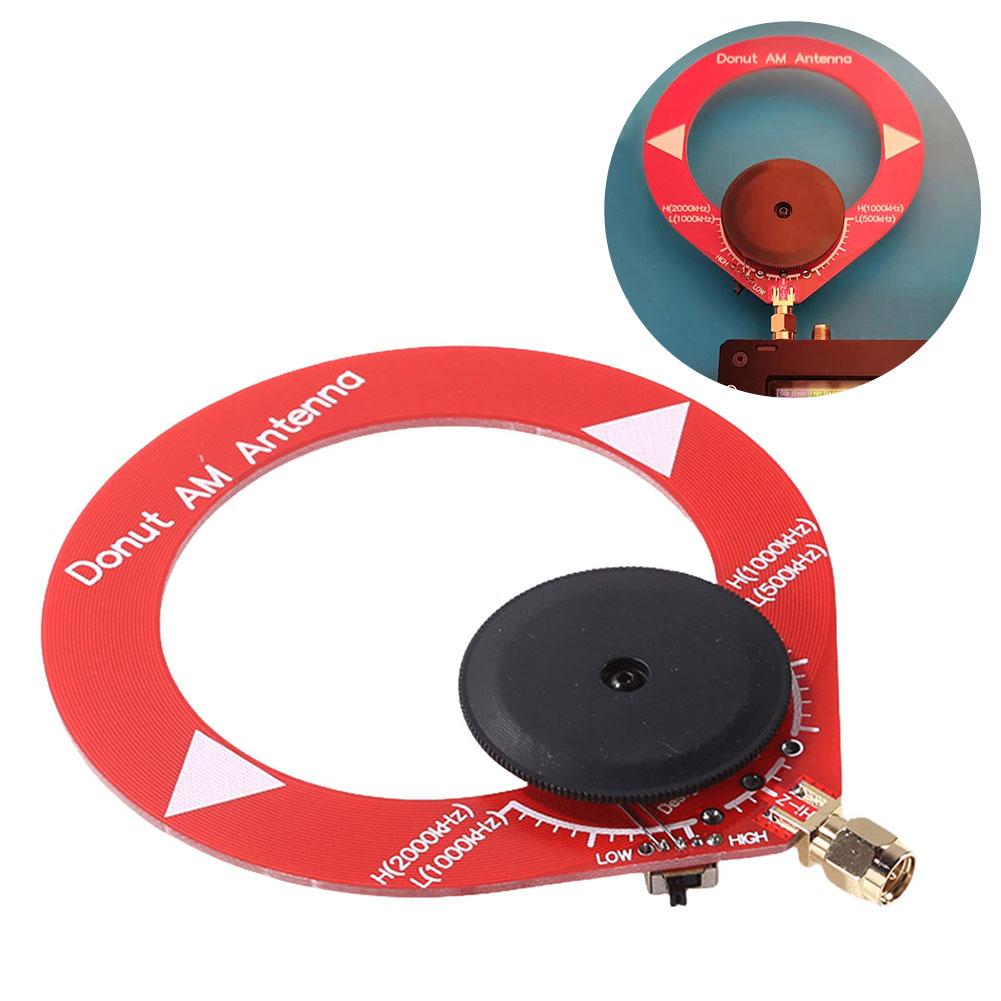 

AU Малая антенна-пончик 4 МГц-24 МГц 500 кГц-2000 кГц Портативная антенна MW SW для радио Blue