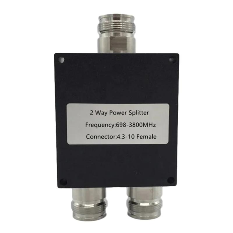 Wideband Microstrip Power Splitter 50W for Wireless Communication Systems with Mini DIN Interface and IP65 Protection