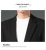 Romon Men's Slim Fit Blazer - Stylish Korean Trend for Spring & Autumn