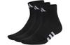 adidas Ankle Socks Unisex 3 Pack Black IC9530