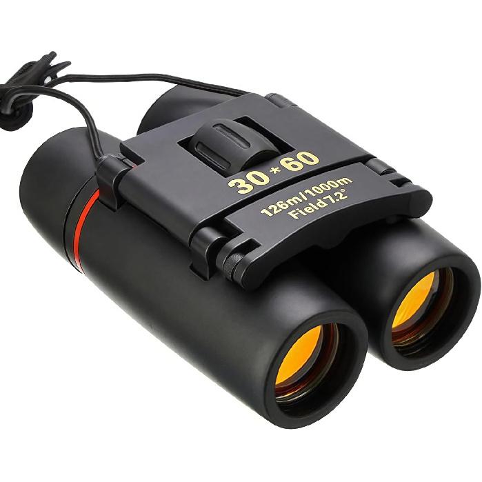 30x60 Compact Binoculars for Adults and Kids - Small Travel Mini Pocket Binoculars for Concert, Opera, Sports, Outdoors, Hiking