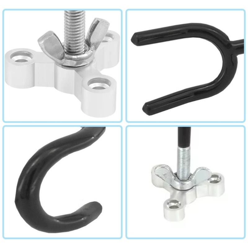 20 Degree Secure Grip Rod Brackets Fishing Rod Brackets Fishing Rod Rack for Boats Ship Quick Installation