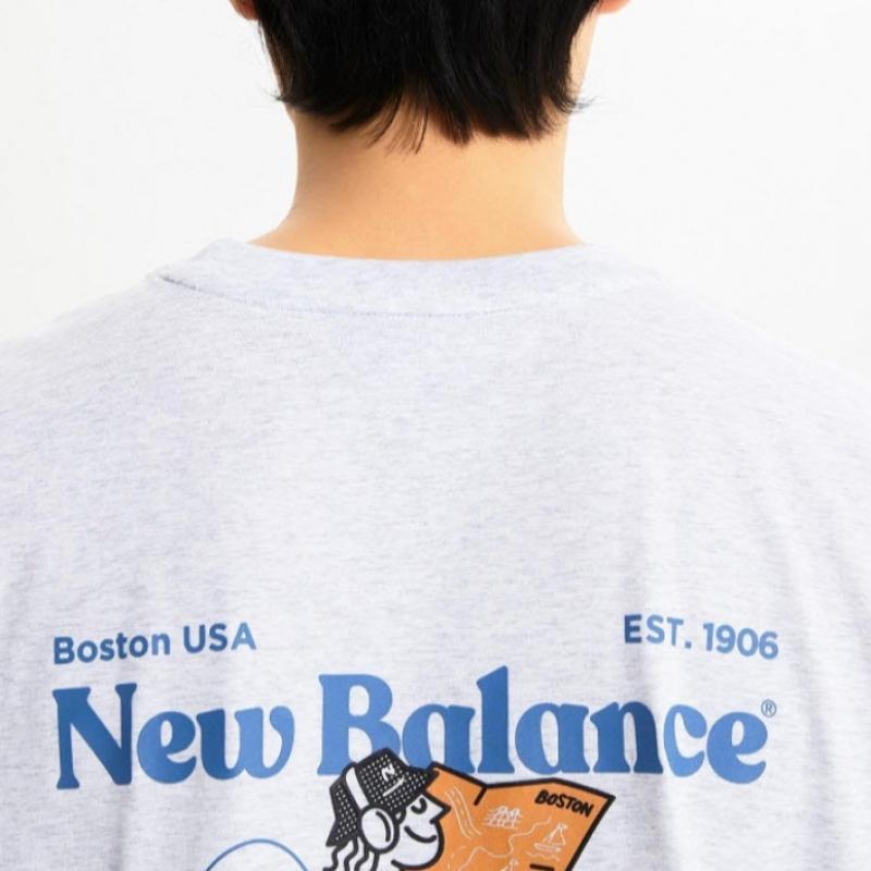 New Balance Tee Rqk Nbnee21513 16 Uni Nb BOy Travel ShOrt Sleeve Tee O