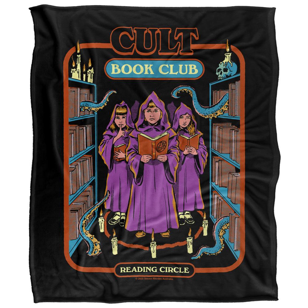 Steven Rhodes Cult Book Club Soft Touch Blanket