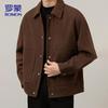 ROMON Men's Autumn/Winter Casual Lapel Jacket