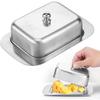 Food Grade Butter Tray with Lid Butter Storage Box Retro Cheese Container  Kitchen Use