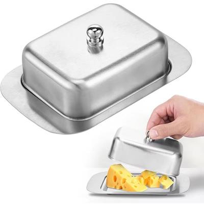 Food Grade Butter Tray Large Capacity Cheese Container Butter Storage Box  Tableware Dessert Tray